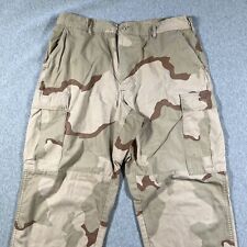 Military Pants Mens Large Desert Combat 3 Color Camo Cargo APS picture