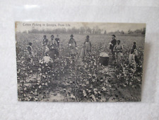 RPPC 1907 Decatur Georgia Cotton Harvest Unposted picture