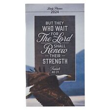 2024 Small Daily Planner-Wait For The Lord Isa. 40:31 picture