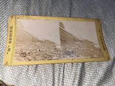 Antique Stereoview Card Photo: Niagara Falls From Victor Rock- Rare Angle picture