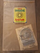 Vintage 1984 Kellogg Rice Krispies Cereal Premium Kooky Doodles Designer NEW picture