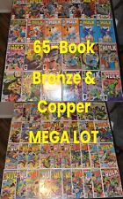 (65-Book) Bronze & Copper Incredible Hulk MEGA LOT w/ #186 201 213 214 342 344 + picture