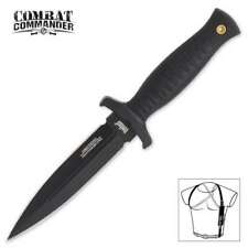 United Cutlery Combat Commander Dagger Knife w/ Shoulder Harness - AUS-8 Steel picture