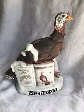 Austin Nichols 1980 Series II No. 2 Wild Turkey Lore Whiskey Decanter. Empty picture