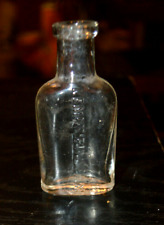 Vintage Kemps Balsam Trial Size Bottle Clear Glass picture