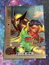 1995 Fleer Ultra X-Men Jubilee Sidekick Chromium #85 Wolverine Timeline Card picture