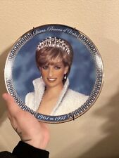 Princess Diana Collector Plate Franklin Mint A Tribute to Princess Diana NEW  picture