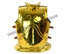Ancient Brass Greek Body Armour Brass Cuirass with high neck collar SCA, LARP picture