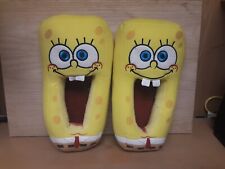 Pair of Viacom International SpongeBob SquarePants Slippers (2002) (Size 8-9) picture