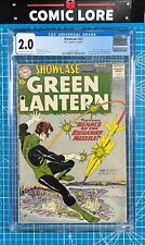 1959 Showcase presents #22 CGC 2.0 1st appearance of Hal Jordan Green Lantern picture