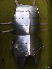 Medieval Steel Body Armour Larp Gothic Knight Cuirass Breastplate  Front & Back picture