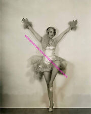 YOUNG CAROLE LOMBARD LEGGY SHOWGIRL 1920s 8x10 PHOTO A-CL18 picture