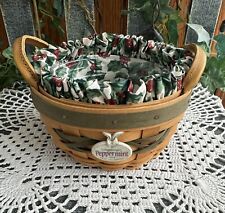 1999 Longaberger Peppermint Tree Trimming Basket picture