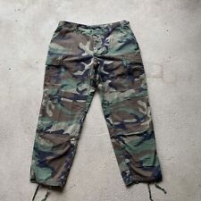 Military Pants Large Short Woodland Camo Combat Trousers M81 Cargo Baggy Army picture