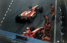 1998 Monaco Grand Prix F1 Racing 35mm Slide Photo Jacques Villeneuve Ferrari +  picture
