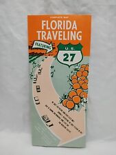 Vintage Florida Traveling Route 27 Complete Map Travel Brochure picture