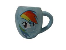 My Little Pony Rainbow Dash Blue Two-Sided Design Coffee Cup Mug 2014 Hasbro picture