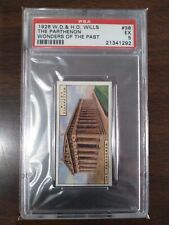1926 Wills Wonders of the Past #38 The Parthenon graded PSA 5 EX picture