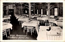Real Photo Postcard Dining Room at Hotel Taneycomo in Rockaway Beach, Missouri picture