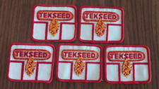 Lot of 5 Vintage Tekseed Hybrid Seed Corn Patches 3
