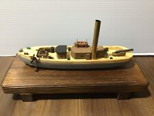 HAND MADE MODEL OF THE USS TEASER CIVIL WAR GUN BOAT picture
