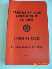 Terminal Railroad Association of St. Louis Operating Rules 1967 picture