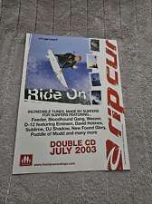 fpot133 MAGAZINE ADVERT 11X8.5 RIP CURL : RIDE ON picture