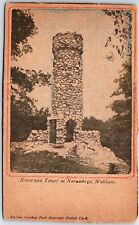 VINTAGE POSTCARD NORSEMAN TOWER AT NORUMBEGA WALTHAM MASS c. 1900 VERY RARE picture