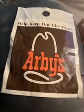 Vintage Arby’s, Help Keep Our City Clean Plastic Car Trash Bag (Scarce) picture