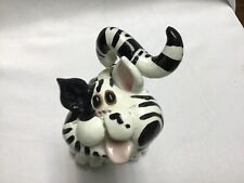 Exhart Cat w/ Spring Tail Heart Figurine picture