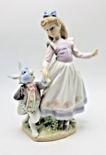 Rare Lladro Alice in Wonderland #5740- Retired- Mint Condition picture