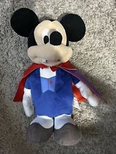 Disney Authentic Mickey Mouse Plush Vampire Dracula  Stuffed 12-14