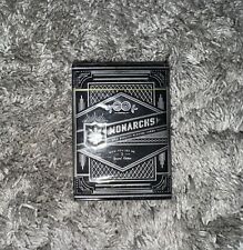 Monarch Playing Cards Theory 11 - Now You See Me 2 Limited Edition Black/Silver picture