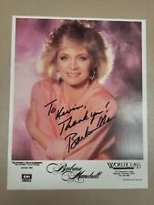 Barbara Mandrell To Kevin Thank You Autographed 8