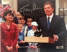 Sir Tony Blair Prime Minister of the United Kingdom Autographed 10x9 Photo W/COA picture