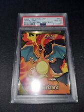 2000 Charizard PSA10 TOPPS POKEMON TV ANIMATION CLEAR CARDS picture