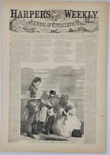 Harper's Weekly 11/30/1867  Charles Dickens / Thanksgiving /Lookout Mnt Battle picture