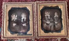2 Sixth Plate Dags 4 Identified Women Spyker & Hawn Lewisburg PA Daguerreotype  picture