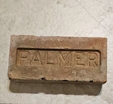 Vintage Salvaged Palmer Texas Antique Brick 1902-1929 picture