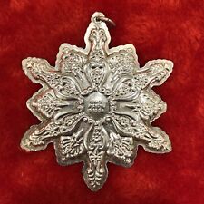 1993 Towle Sterling Silver Snowflake Ornament picture