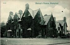 VINTAGE POSTCARD BISHOP'S PALACE AT WAKEFIELD ENGLAND U.K. [VALENTINE ENAMMO] picture