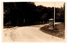 Cassville WI Wisconsin Entrance Nelson Dewey State Park RPPC Postcard picture