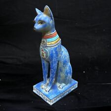Antiquity Ancient Egyptian Statue Bastet Cat Pharaonic Unique Rare Egyptian BC picture