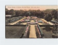 Postcard Formal Garden Boxwood Manor Old Lyme Connecticut USA picture