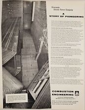 1955 Print Ad Combustion Engineering Wisconsin Electric Power Co New York,NY picture