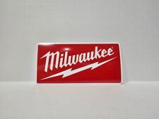 MILWAUKEE TOOLS STICKER DECAL TOOL BOX  2-PACK 5 x 2 1/2 Inc FUEL M12 M18 picture