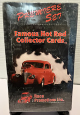 Premiere Set Famous Hot Rod Collector Cars Race Promotions Inc. Unopened Box Set picture