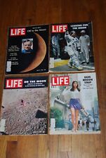 Life Magazine - 4 issues 1969 - Apollo 11 picture