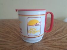 Rare Vintage Roy Rogers Restaurant Coffee Cup 1980's Logo Unlimited Refills picture