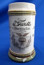 ANTIQUE VILLEROY & BOCH TOSETTI BREWING CHICAGO HANDLED MUG picture
